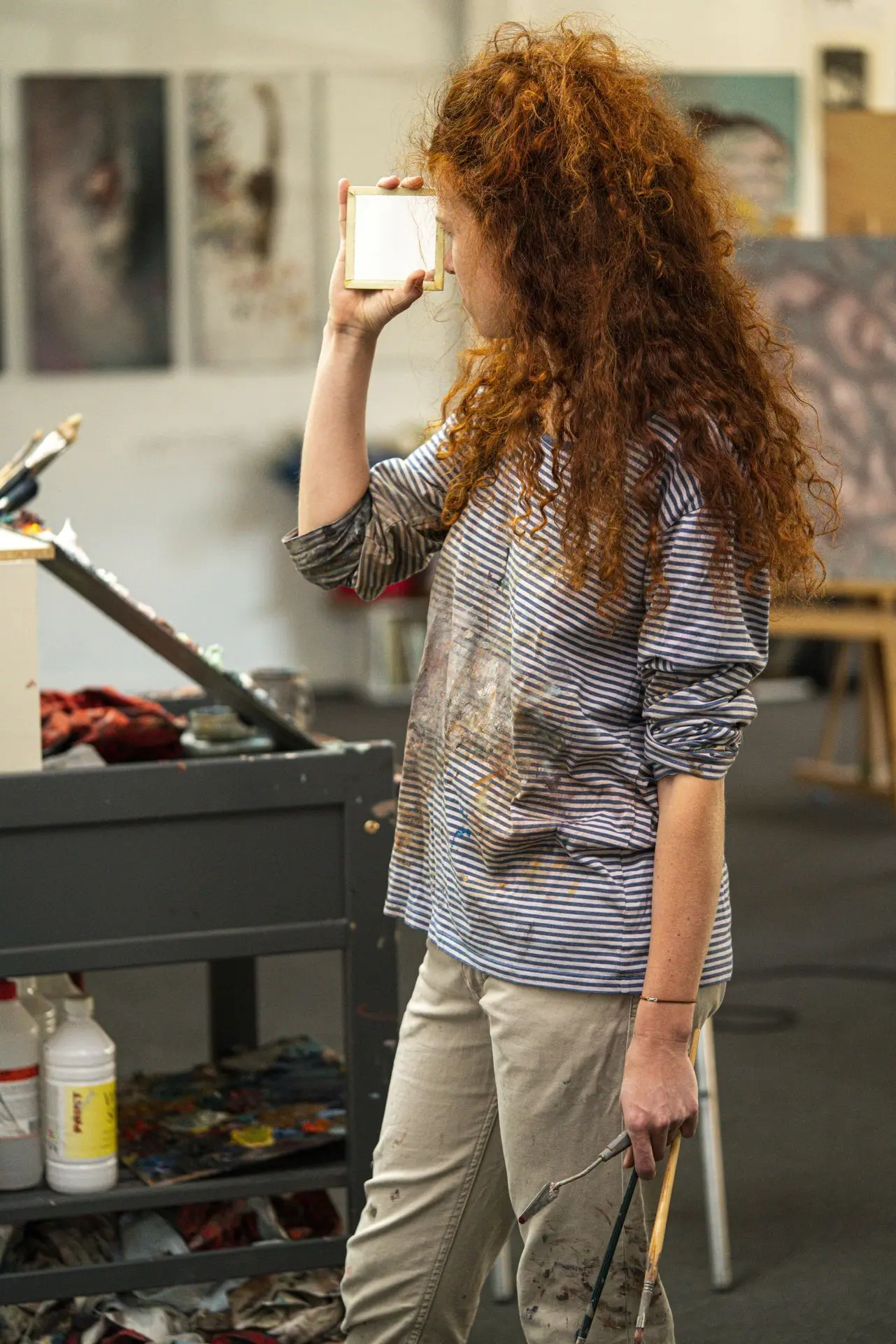 Ellen Marie painting